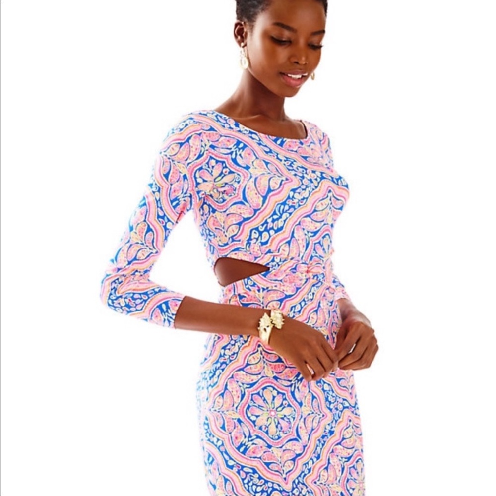 Lilly Pulitzer pippa cutout dress size Medium